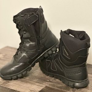 Reebok Women’s 8" Sublite Cushion Tactical Side Zip Waterproof Boot